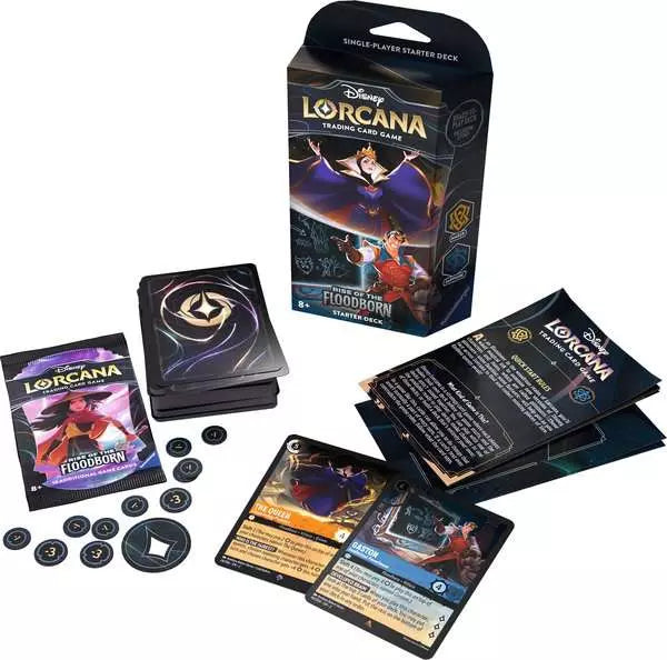 Ravensburger Disney Lorcana: Aufstieg der Flutgestalten - Starter Deck Bernstein und Saphir EN
