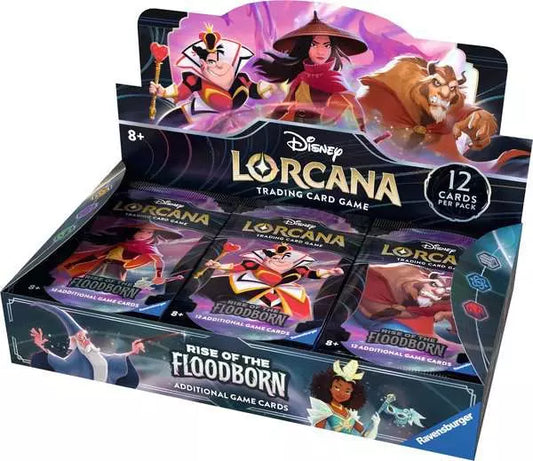 Ravensburger Disney Lorcana: Aufstieg der Flutgestalten - Display mit 24 Booster Packs DE