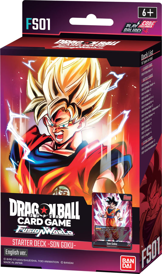 Dragonball Fusion Wrold FS01 Starterdeck