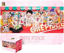 One Piece Card Game Playmat and Case Set 25th Edition