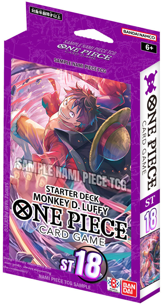One Piece Card Game ST-18 Monkey D. Luffy Starter Deck (englisch)